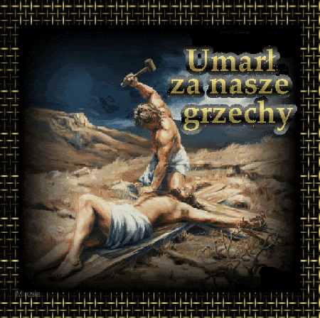 Jezus umarł za nasze grzechy